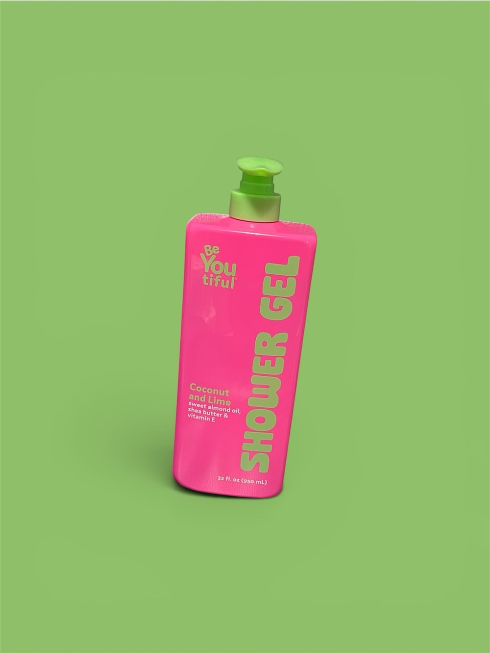 Be You Tiful Coconut & Lime Shower Gel - Pink